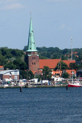 St. Lorenz Travemünde, Ansicht von der Ostsee