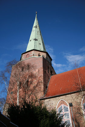 Der Turm von St. Lorenz Travemünde