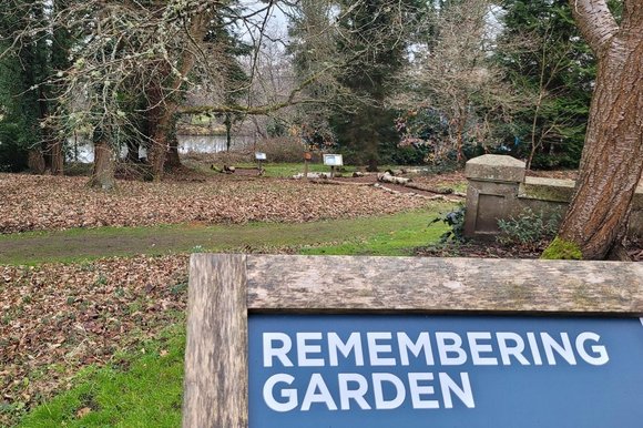 Gebetsgarten oder Garten der Erinnerung